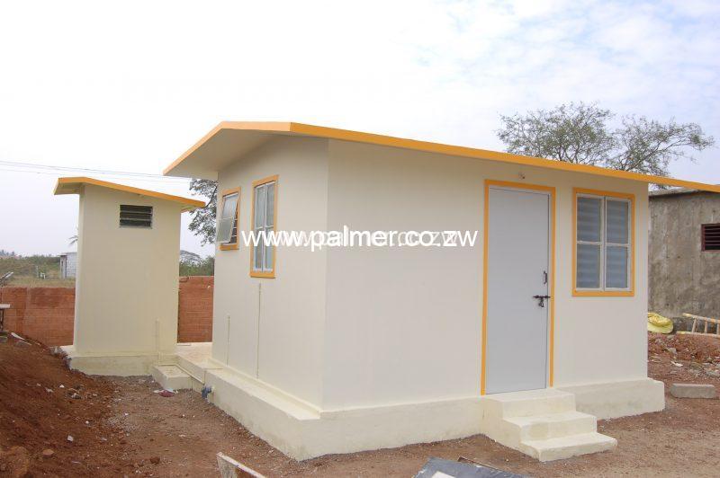 Prefab houses in Zimbabwe low cost plamer construction
