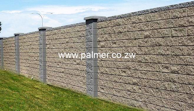 Splash plaster brick durawall design palmer construction Zimbabwe