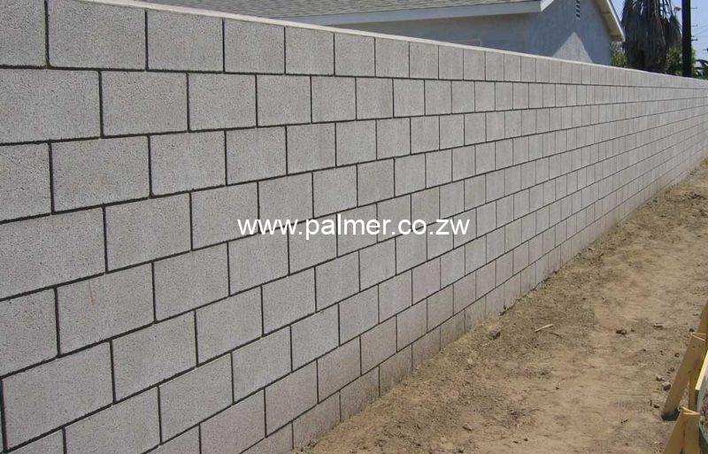 concrete block durawall design Zimbabwe palmer construction