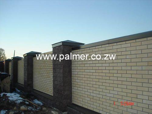 facebrick durawall designs in Zimbabwe Palmer construction