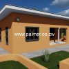 2 bedroom cottage house plan Zimbabwe with a bill of quantities and materials Palmer Construction 2BDCTG03