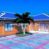 4 bedroom medium density main house plan Zimbabwe with a bill of quantities and materials Palmer Construction 4BDMDMH02
