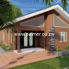 4 bedroom high density main house plan Zimbabwe with a bill of quantities and materials Palmer Construction 4BDHDMH03
